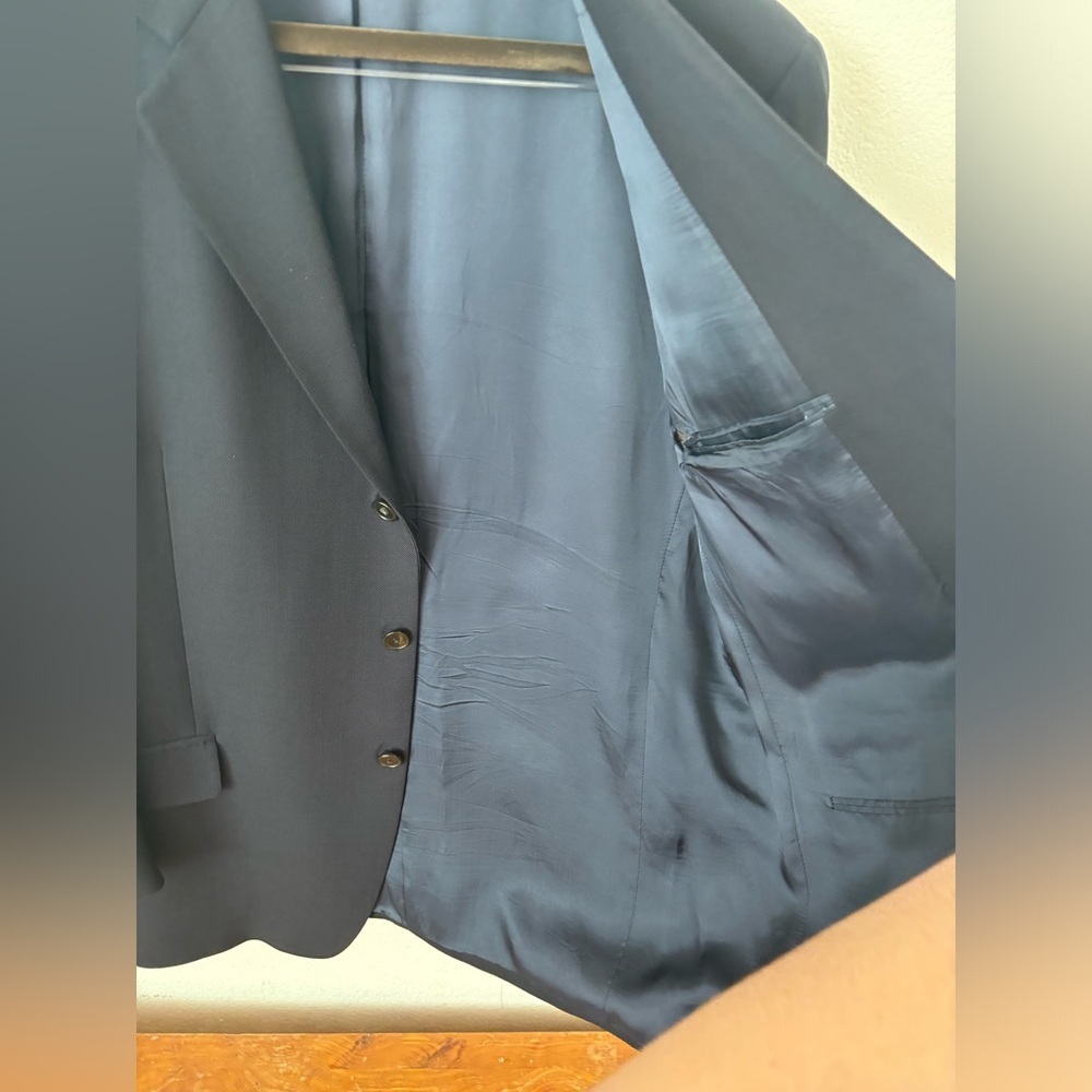 Joseph Abboud Navy Sport Coat - Picture 8 of 11